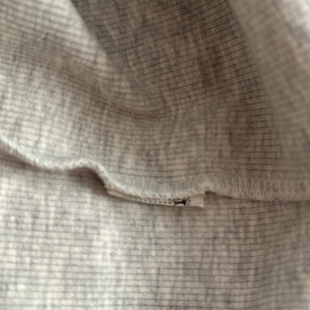 Zara Kids Gray Ribbed Long Sleeve Heart Top Girls 13-14 - Picture 4 of 4